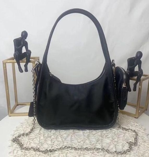 

мода женщины сумки на ремне ретро нейлон сумка модный багет crossbody сумка для женщин дамы цепи топ-ручка сумка bolsas