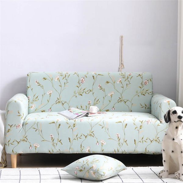 Elegant Flowers Sectional Sofa Cover Corner Sofa Cover Winter Warm