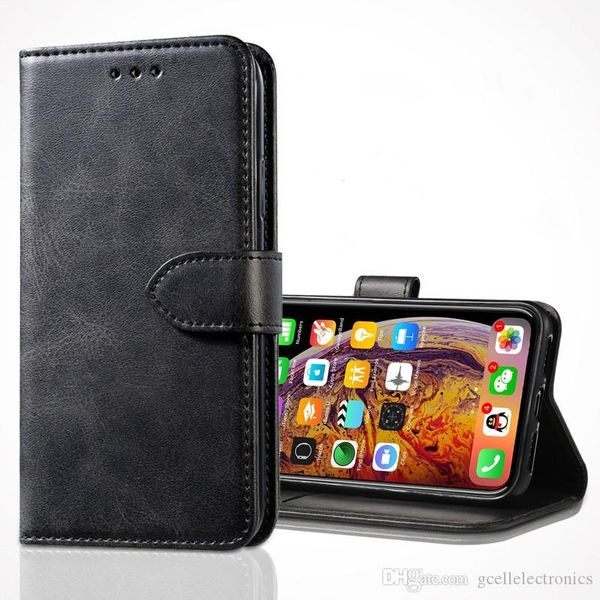 

premium flip pu leather wallet cell phone cases for samsung galaxy note 20 s20 plus ultra iphone 11 pro huawei p40 lite covers