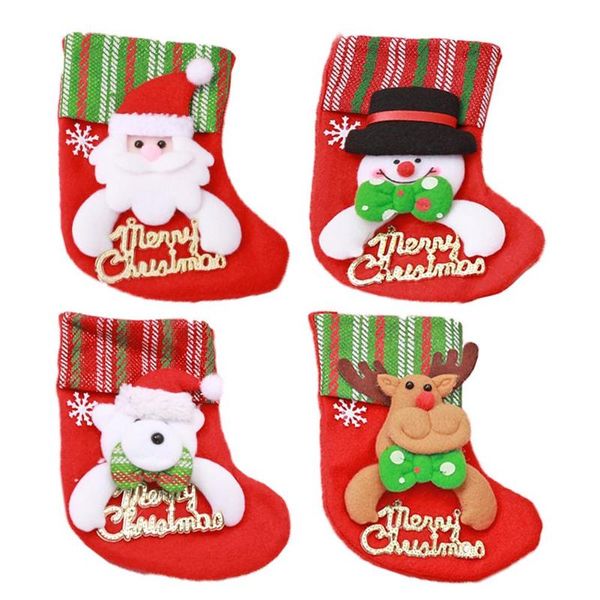 

christmas letter socks tree pendant children gifts candy bags party decor