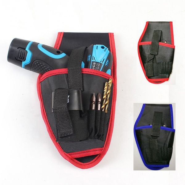 

1pc portable drill holder holst pouch cordless tool 12v 18v drill waist tool bag