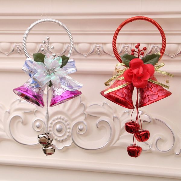 

home christmas decoration christmas bell decoration tree pendant door hanger holiday party supplies bell