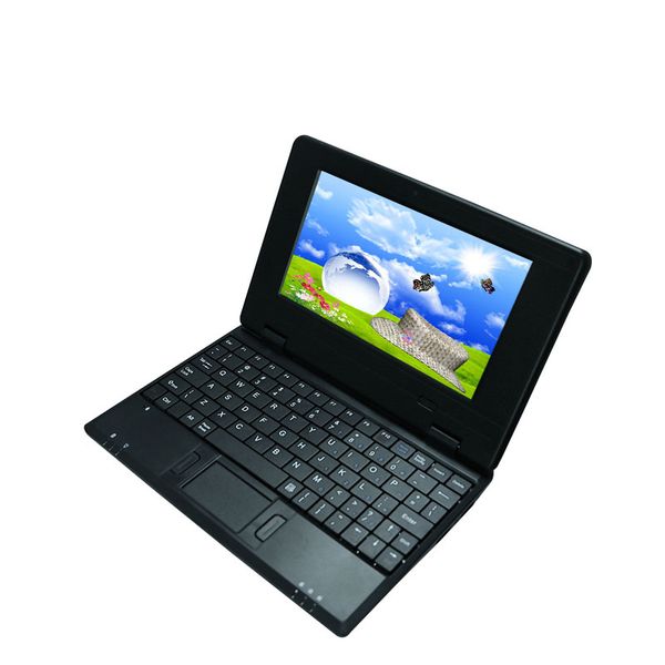 

7inch lapcomputer 1g+8g ultra thin fashionable style mini notebook pc professional manufacturer
