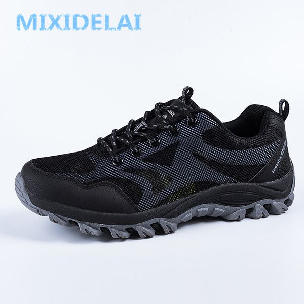 

mixidelai summer sneakers breathable men casual shoes fashion men shoes tenis masculino adulto sapato masculino leisure shoe, Black