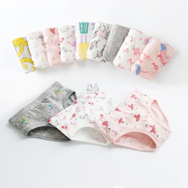 

children cotton underwear breathable & comfortable panties for girls lovely cartoon printing girls underpants, Camo