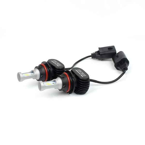 

high brightness 4000lm fanless auto 9004 led headlight car bulb light