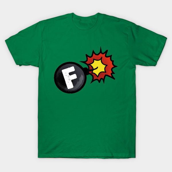 

men t-shirt f bomb tshirt women t shirt, White;black