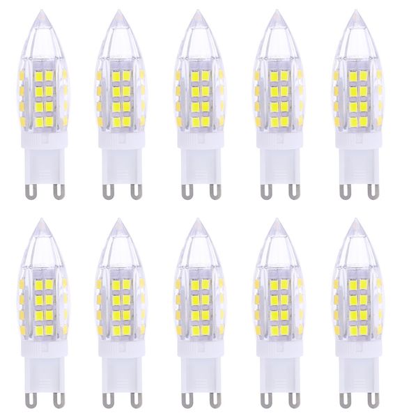 

светильник 10pcs g9 ac 220v 3w smd 2835 светодиодный прожектор с 51 светодиодом