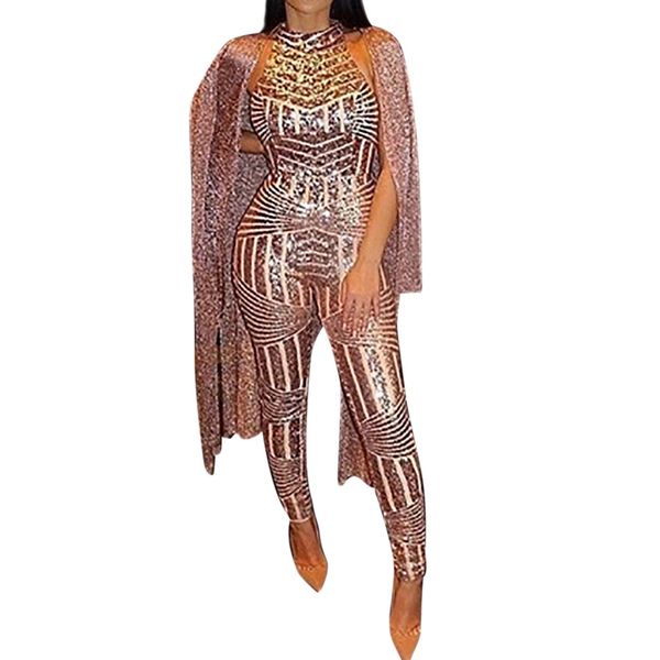 

women skinny clubwear pants summer women o-neck sequin off shoulder sleeveless rompers tight bodycon jumpsuit sport playsuit, Black;white