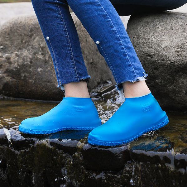 

waterproof shoe cover silicone material shoes protectors rain boots for indoor outdoor rainy days large size