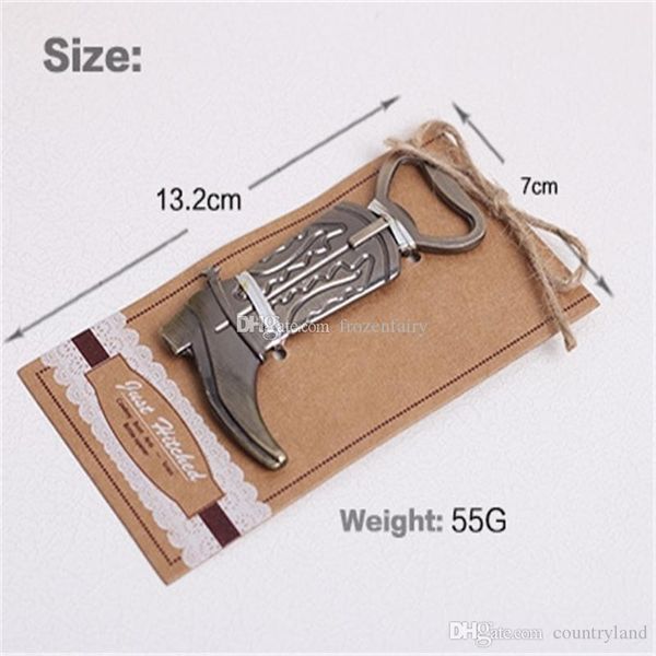 

funny design retro boots wine beer bottle openers cooking tools wine opener business gift 100pcs b101-b109