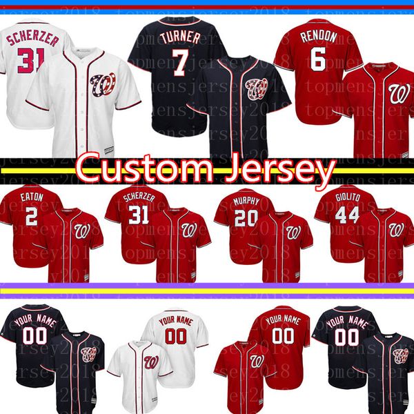 

31 max cherzer wa hington cu tom national jer ey 7 trea turner 6 anthony rendon 2 adam eaton 22 oto 11 zimmerman 37 tra burg ba eball