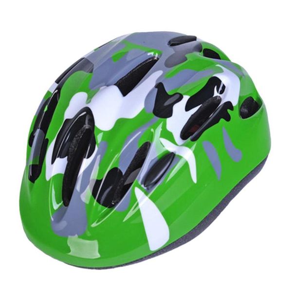 

children's bicycle helmet protable safety outdoor sports head protector sports protective cap bike protection accessories, Black