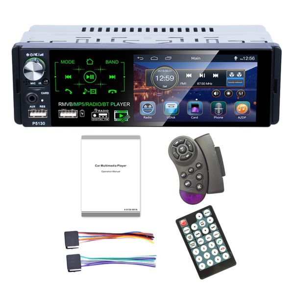 

4.1 inch press screen car mp5 player subwoofer support micophone and camera car receiver bluetooth rmvb/radio/bt player am fm