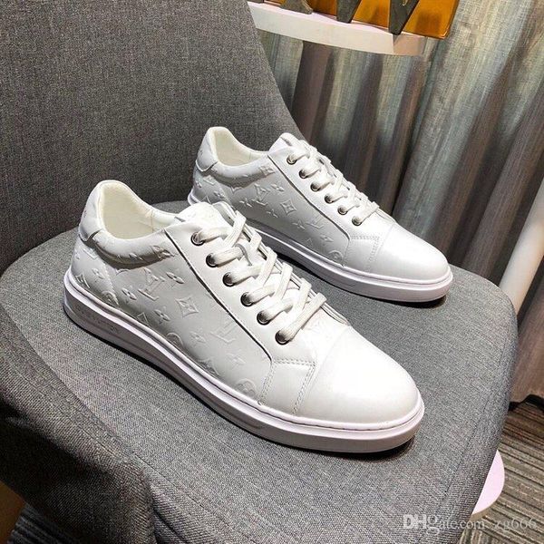 

a32new limited edition french series high-end men's casual shoes, men's boots fashion sports shoes, original shoebox delivery 38-4, Black