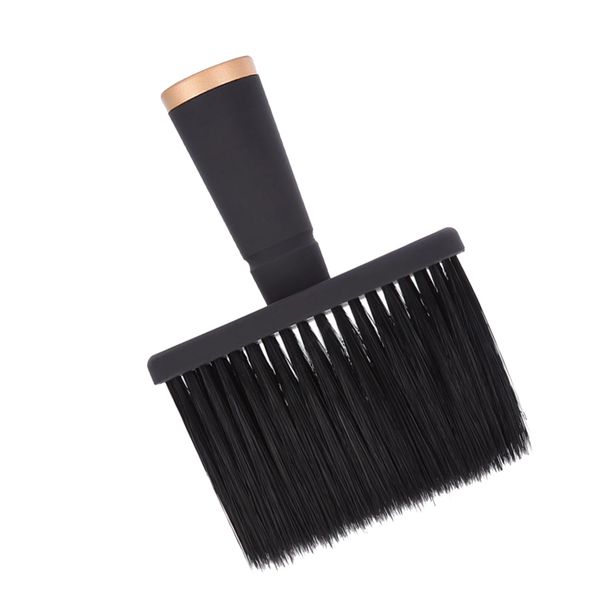 

hair cutting brush neck duster cleaning hairbrush barber hairdressing tools, Silver