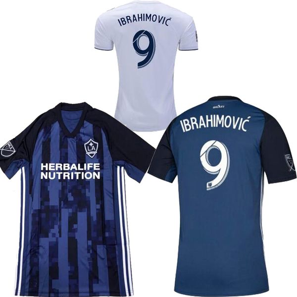 

2019 los angeles galaxy ibrahimovic home white away blue mens soccer jersey 19 20 gerrard lletget giovani donovan football shirts 2020, Black;yellow