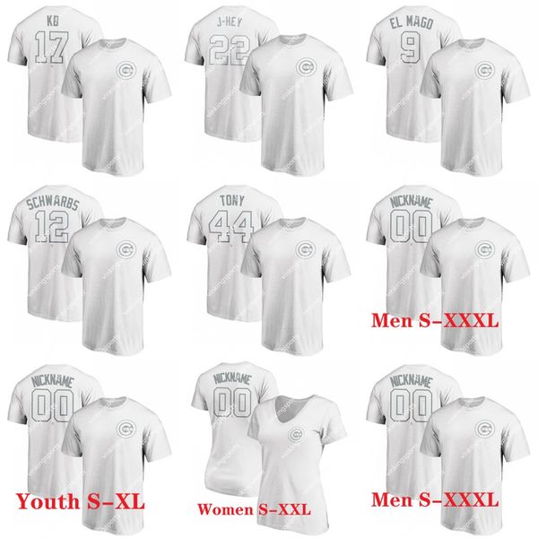 

Детеныши 9 Баэза Хавьер Эль М 2019 Игроков выходного TShirt Риццо Энтони Тони Bryant Kris KB DI