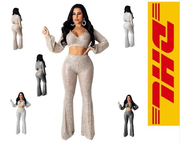 

women evening dresses women sequin track suit elegant party dresses with v-neck casual club dress