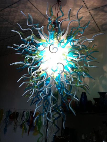 

ac led bulbs 110v/240v hanging lamp restaurant blown murano glass dining pendant light