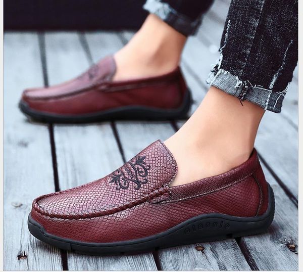 

new men's shoes korean casual shoes fashion shoes, Black