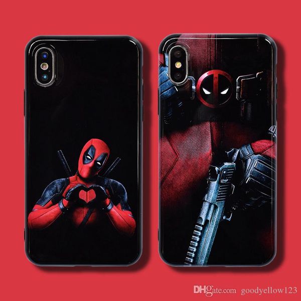

мягкий тонкого диво deadmen мода творческого тп ударопрочного телефон чехол для iphone 11 / x / xs max / xr / 8/7/6 плюса