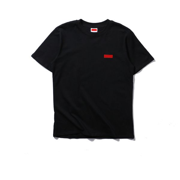 

коробка логотип мужчины женщины футболка мужские дизайнерские футболки летняя мода повседневная улица тройники роскошные классические мужски, White;black