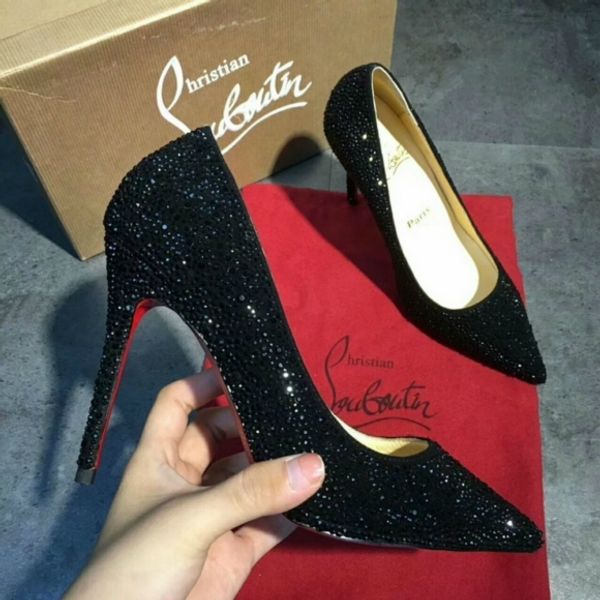 

2020 Женщины Черный овчины Nude лакированной кожи Poined Toe Женщины Насосы, 12 Cm 10 Cm 8 Cm Мода красной подошвой Высокие каблуки обуви для женщин Свадьба
