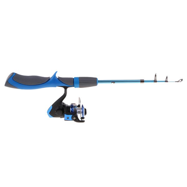 

1.2m ultra-light ice fishing rod and reel combo for erch fishing on lake