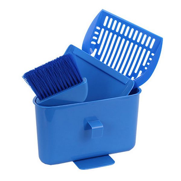 

useful 4pcs cat litter shovel pet cleanning tool set plastic scoop cat sand cleaning products toilet for dog food spoons