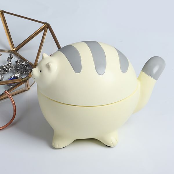 

скандинавская смола жирная кошка ювелирные изделия косметика ящик для хранения настольное украшение простой дом спальня книжный шкаф настоль