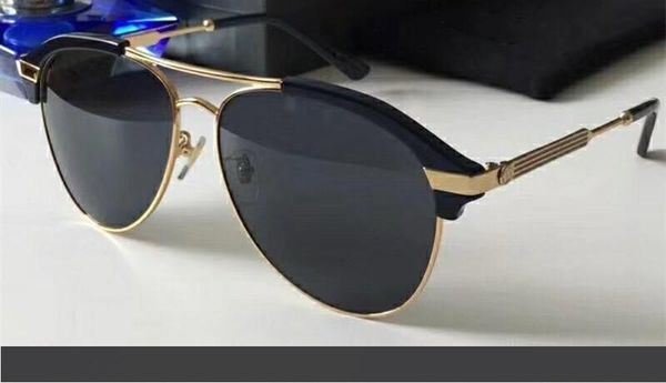 

luxury 0228s sunglasses for men design fashion 0228 oval summer style popular sunglasses uv protection lens come with package, White;black
