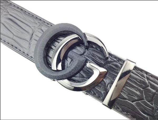 

2020 fashionable glamour men and women fashionable belt automatically buckle recreational and authentic youth business fashionable belt new, Black;brown