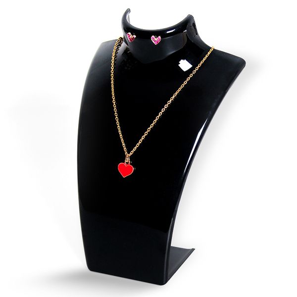 

горячие продажи манекен ожерелье ювелирные изделия подвеска дисплей стенд серьги дисплей стенд держатель показать украсить ювелирные полки, Black;white