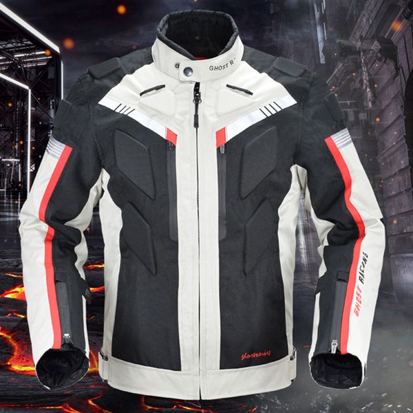 

motorbike jacket clothing motorcycle jersey jacket men waterproof windproof full body protective autumn winter riding racing