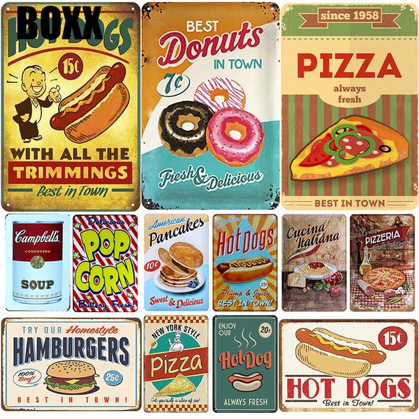 

хот-доги налет металла старинные олова знак подколоть потертый шик декор металлические знаки старинные бар украшения металла плакат паб плас