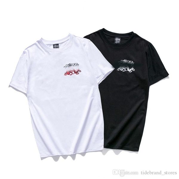 

the new quality men's t-shirt. rookie designer fashion boutique casual comfortable short sleeve m-xxl, White;black