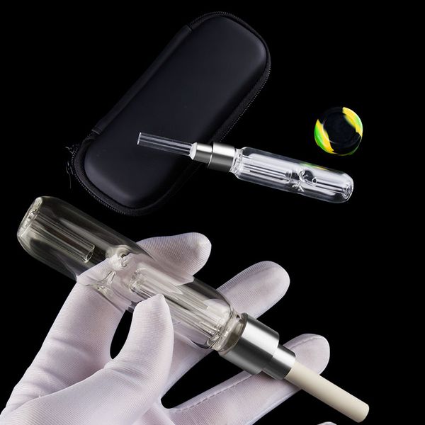 

DHL Free New Generation Стеклянные трубы Honey 510 EGO Kit Стекло Spillproof Bubbler Мед Dab соломы Стекло Вода затяжками Курительные трубки