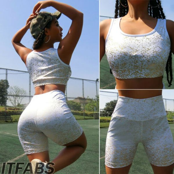 

yoga set women tracksuit tee shirt &short pant workout running jogging yoga summer sport suit, White;red