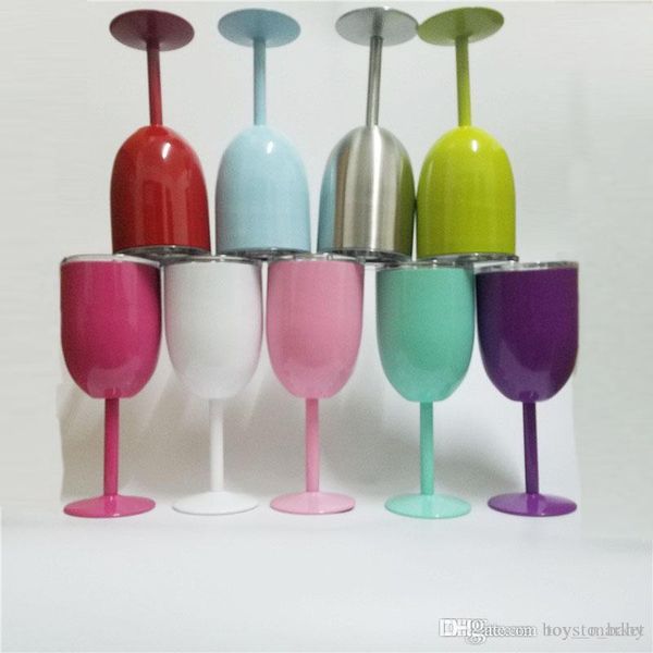 

10 унц. новые стеклянные чашки wine glass кубок нержавеющая сталь стакан true north кухонные кубки металлический кубок с крышкой