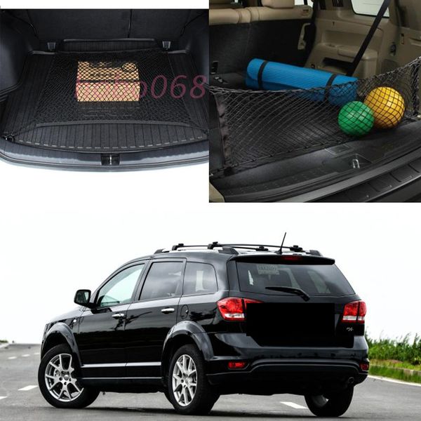 Para o modelo de Dodge Grand Caravan Intrepid Journey Magnum Neon Car Auto traseira do tronco Carga Organizador de armazenamento Nylon Vertical liso Nets Assento