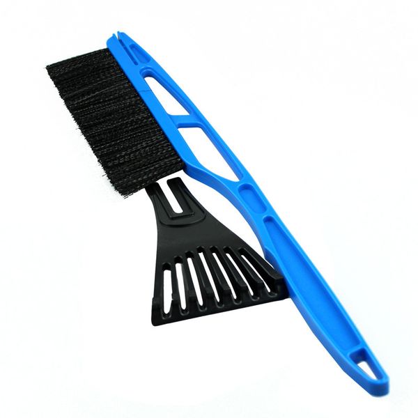 

new 2-in-1 winter vehicle ice scraper removal tool snow brush shovel durable