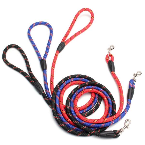 

dog leash strong nylon 160cm long 3 colors pet safety walking training leash lead for small large dog durable traction rope