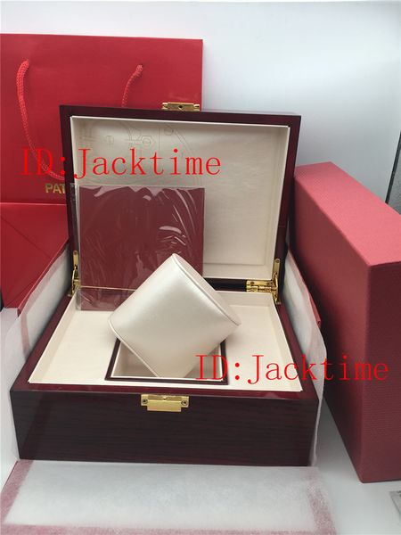 

elling pp watch red nautilus original box papers card wood boxes handbag for aquanaut 5167 5711 5712 5990 5980 watches box, Black;blue