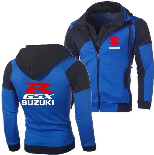 

2018 brand for gsx r hoodie design print fleece men zipper for sweatshirts casual men hoodie x