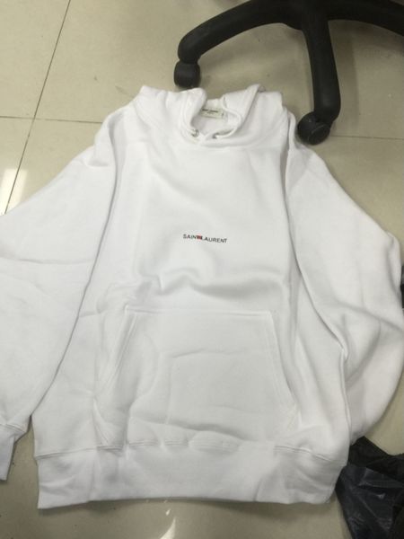 

2019 brand fa hion luxury men de igner weater lp aint hoodie logo box weat hirt women pullover fleece hiphop port wear hoodie 666, White;black