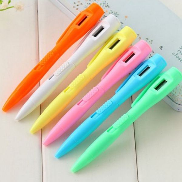 

30pcs electronic watch test test pen electronics clock ballpoint student civil servant to work in an office special-purpose ball, Blue;orange