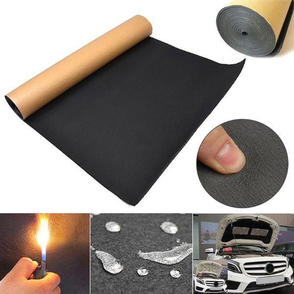 

auto car sound proofing deadening vehicle insulation closed cell foam 30 x 50cm car accessories interior decoration tool
