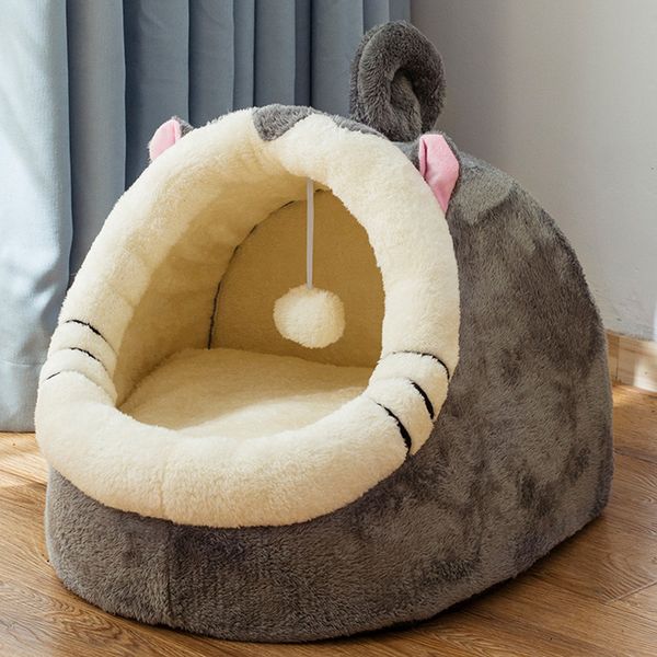

removable cat bed house kennel nest pet nest litter dog kennel sofa house cushion pet products for small dogs kitten bed