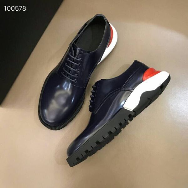 

2019ventilation new original box genuine leather run away designer sneakers fashion women shoes trainers men mixed color 38-44, Black